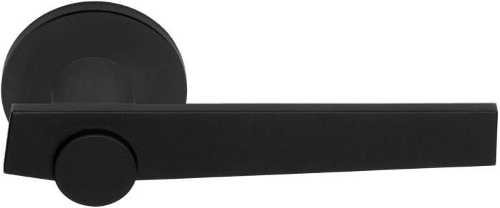 TENSE BB101-G massieve deurkruk geveerd op rozet mat zwart