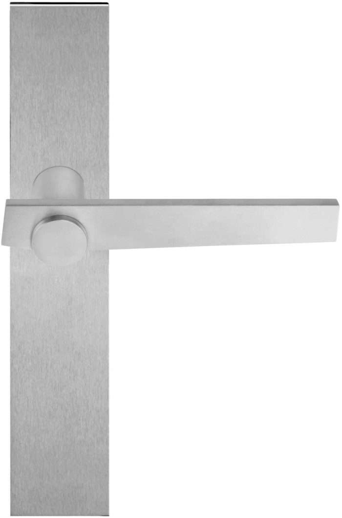TENSE BB101P236SFC massieve deurkruk ongeveerd op schild blind mat roestvast staal