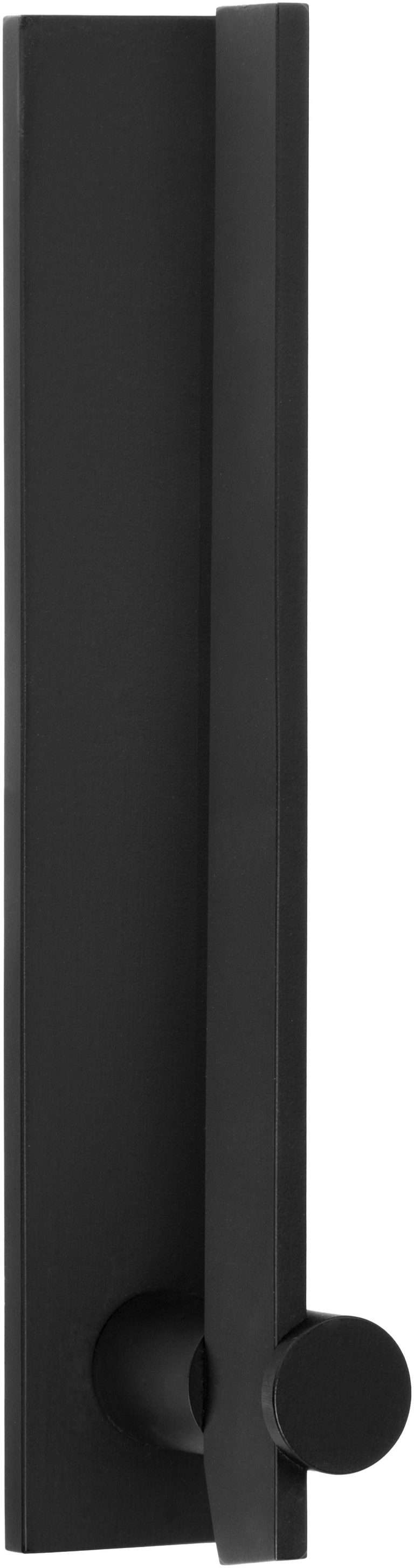 TENSE BB104-G massieve deurkruk geveerd op rozet mat zwart