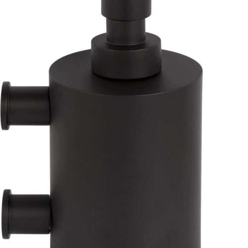 PIET BOON PB501 zeepdispenser met muurbevestiging mat zwart