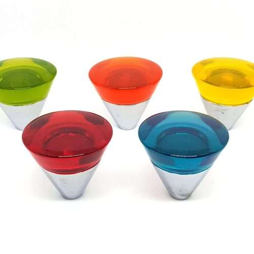 Meubelknop taps rond model