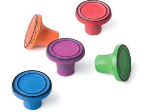Meubelknop vintage rond