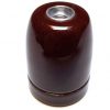 Porseleinen fitting bruin