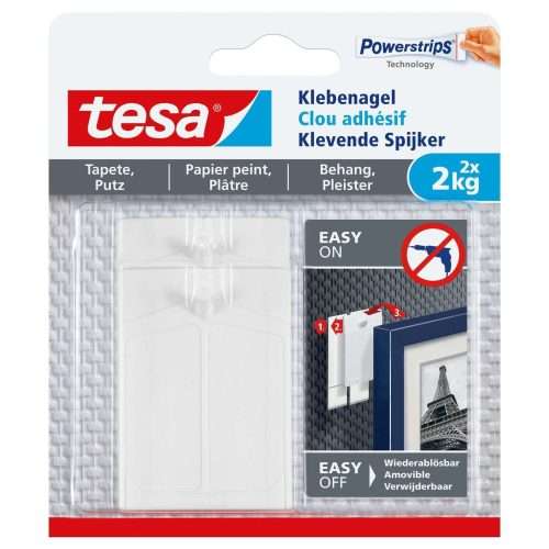 Tesa zelfklevende spijker - 2 X 2KG