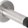 Basics deurbuffer - wandmontage - mat RVS