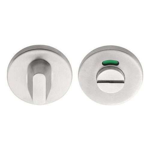 Basics toiletgarnituur ronde rozet mat RVS