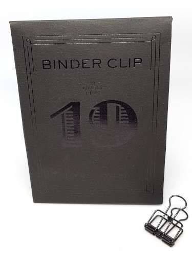 Binder clip 19 zwart- Tools to Liveby