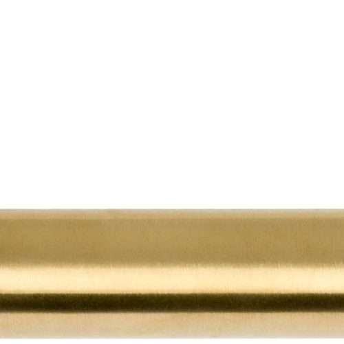 Basics LBII-19 massieve deurkruk geveerd op ronde rozet PVD mat goud