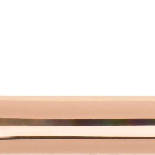 Basics LBIII-19 massieve deurkruk geveerd op ronde rozet PVD glans rood koper