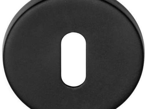 Basics sleutelgat rozet PVD gunmetal