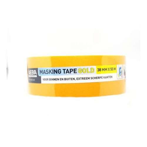 Schilders afplaktape Gold 38 mm - oranje