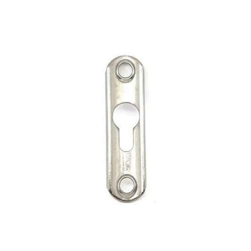 Bedbeslag met slobgat, 60X15 mm