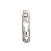 Bedbeslag met slobgat, 45X10 mm