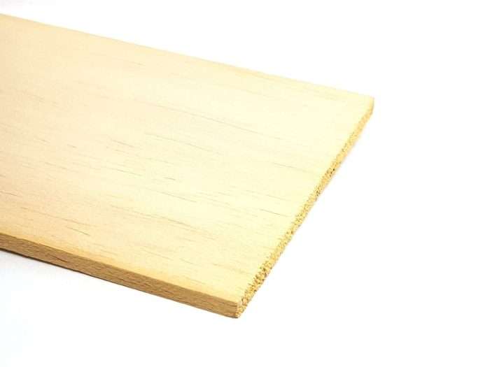 Balsa hout plat 1X100 - hobby hout