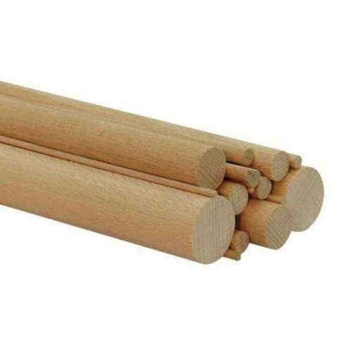 Beuken rondhout 4 mm - hobby hout