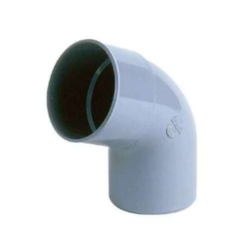 PVC lijmbocht 45° 32 mm, mof - spie