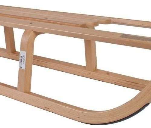 Houten slede - oud Hollandse houten slee