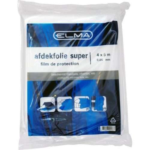 Afdekfolie 4X5 - 0,06 mm dikke folie