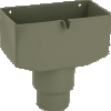 PVC vergaarbak vierkantmodel