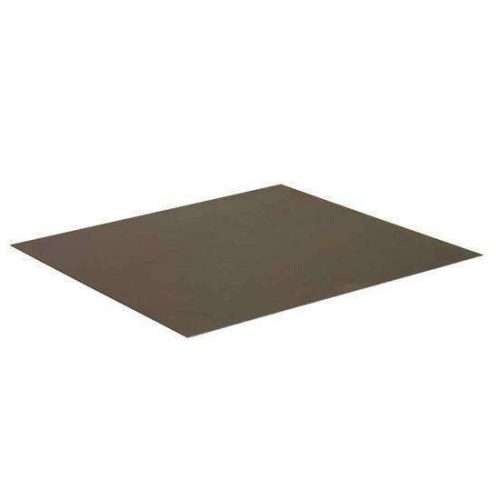 Plaatje zwart blik 20X20 cm - dikte 0,6 mm
