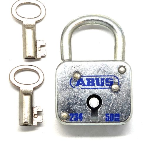 Vintage Abus klavier hangslot