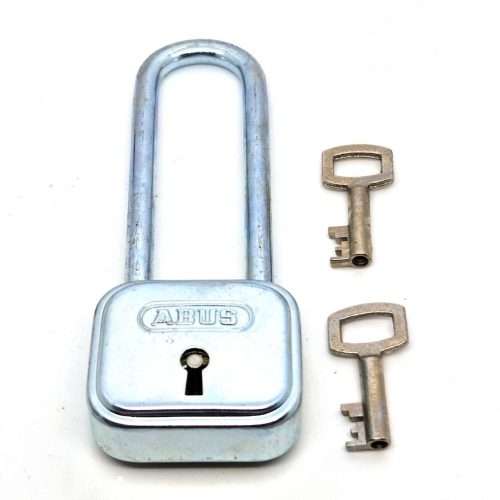Abus vintage klavier hangslot met verhoogde beugel
