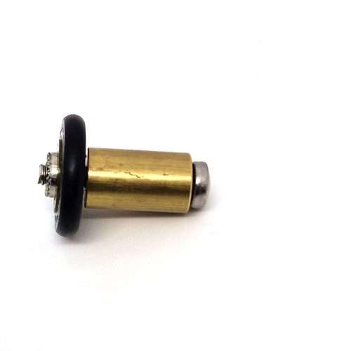 Douchedeur wiel - zwart 20mm - afstandbus 17mm