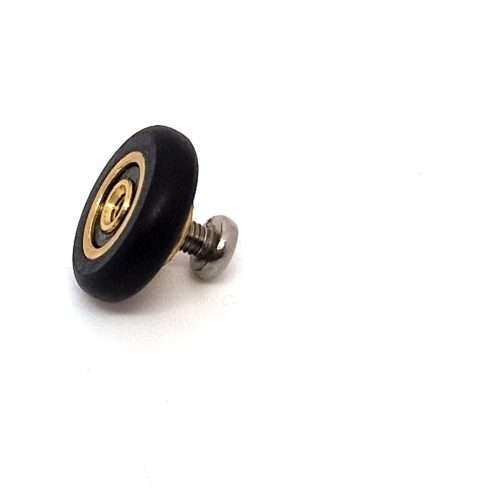 Douchedeur wiel - zwart 16mm