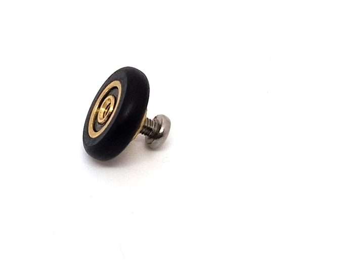 Douchedeur wiel - zwart 16mm