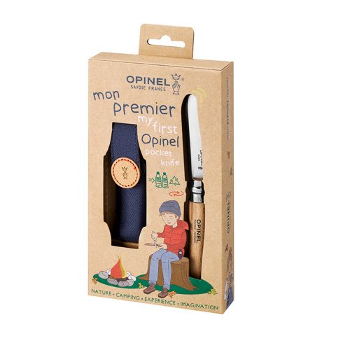 Opinel kinderzakmes met stompe punt