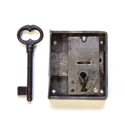 achteropzet slot zwaar rechts 25mm